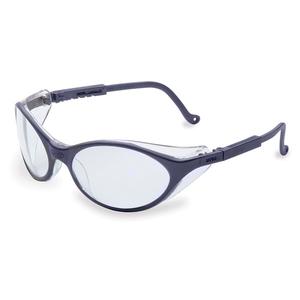 Uvex Bandit Safety Glasses - Blue Frame - Clear Anti-Fog Lens S1620X